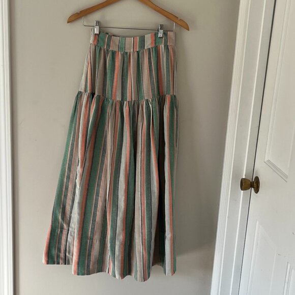 The Odells “Virginia” Striped Maxi Skirt – Anthropologie Size Small - Picture 2 of 12